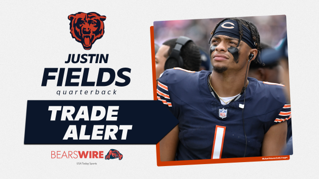 Bears are trading QB Justin Fields to Steelers.