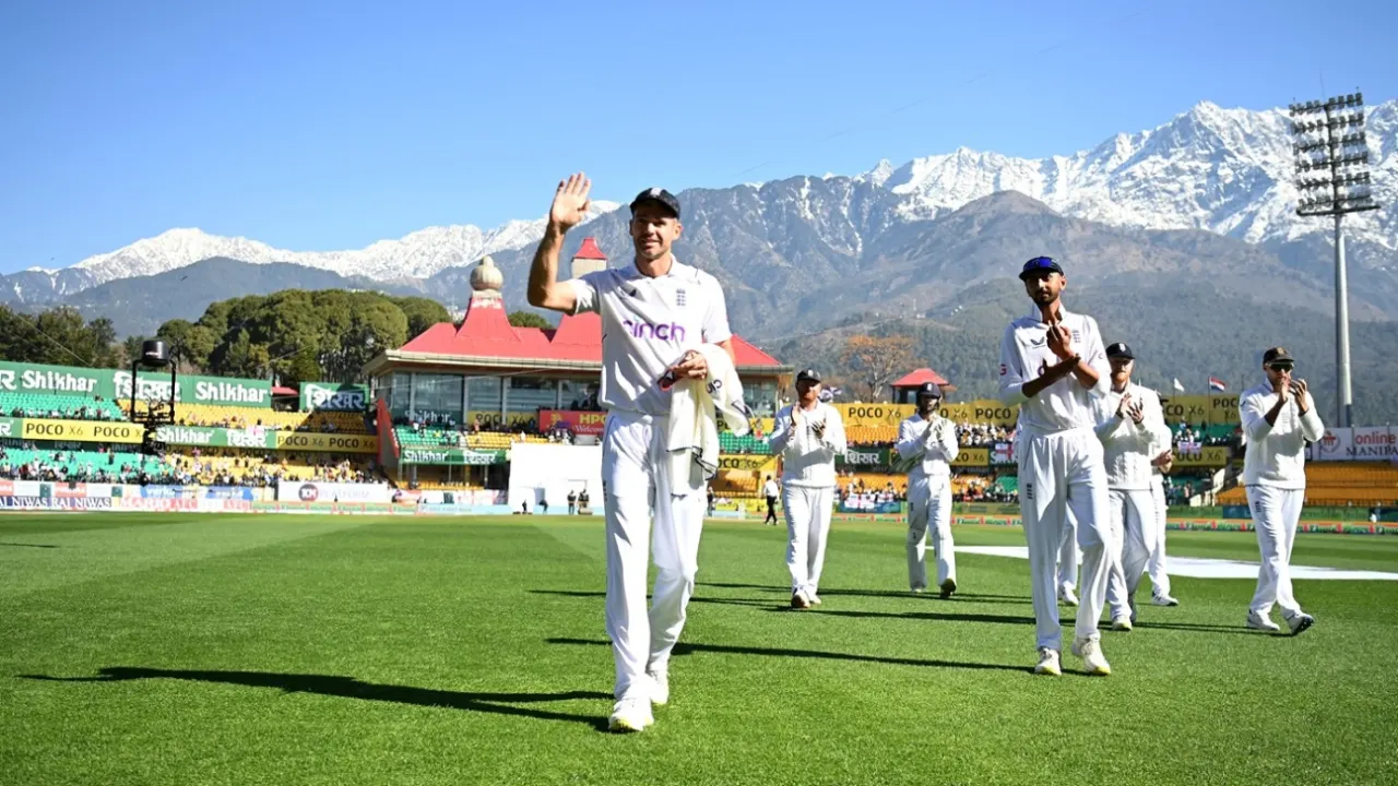 James Anderson walks off with 700 wickets in the bag.