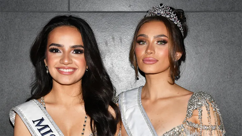 UmaSofia Srivastava and Noelia Voigt were crowned in 2023.